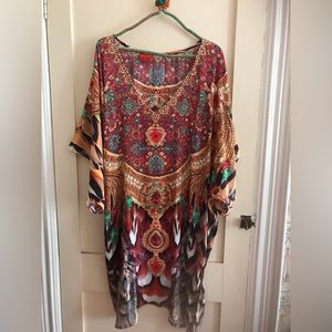 Dress or Coverup by Elora Floral flowy dress XL